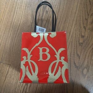 Bloomingdale’s Limited Edition The Greatest Showman Glitter B Little Brown Bag